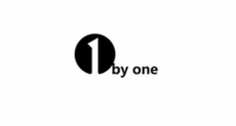 1BY ONE Logo (USPTO, 03/23/2018)