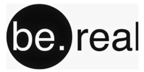 BE. REAL Logo (USPTO, 04/18/2018)
