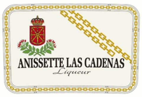 ANISSETTE LAS CADENAS LIQUEUR Logo (USPTO, 11.06.2018)