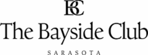 BC THE BAYSIDE CLUB SARASOTA Logo (USPTO, 19.07.2018)