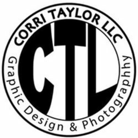 CTL CORRI TAYLOR LLC GRAPHIC DESIGN & PHOTOGRAPHHY Logo (USPTO, 09/10/2018)