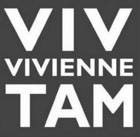 VIV VIVIENNE TAM Logo (USPTO, 26.10.2018)