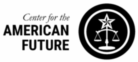 CENTER FOR THE AMERICAN FUTURE Logo (USPTO, 05/28/2019)