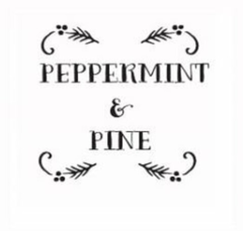 PEPPERMINT & PINE Logo (USPTO, 02.07.2019)