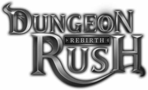 DUNGEON RUSH REBIRTH Logo (USPTO, 07/10/2019)