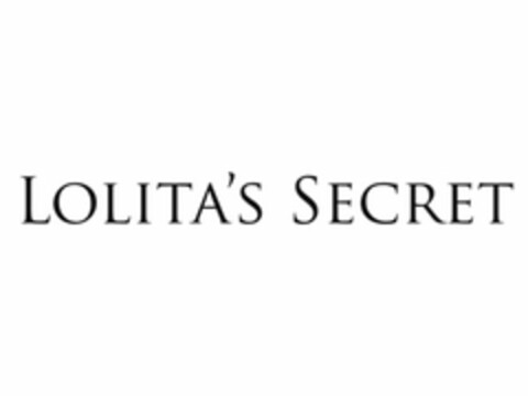 LOLITA'S SECRET Logo (USPTO, 05.08.2019)