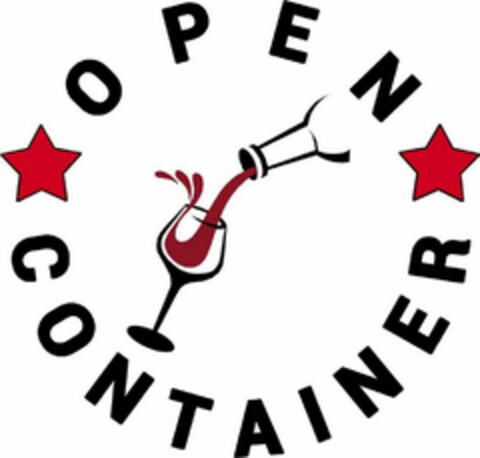 OPEN CONTAINER Logo (USPTO, 08/15/2019)