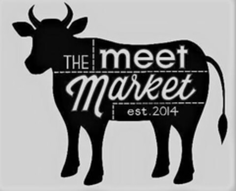 THE MEET MARKET EST 2014 Logo (USPTO, 21.10.2019)