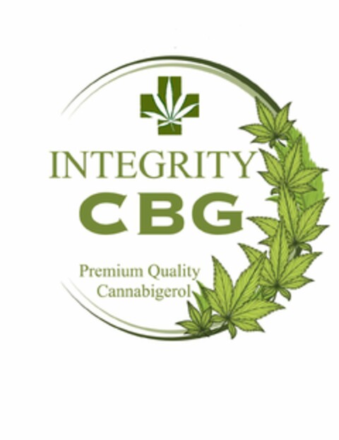 INTEGRITY CBG PREMIUM QUALITY CANNABIGEROL Logo (USPTO, 10.12.2019)