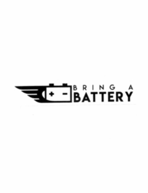 BRING A BATTERY Logo (USPTO, 23.02.2020)