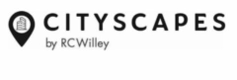 CITYSCAPES BY RC WILLEY Logo (USPTO, 04.03.2020)