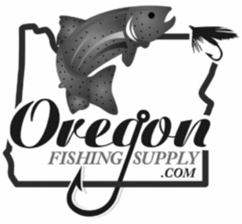 OREGON FISHING SUPPLY .COM Logo (USPTO, 18.06.2020)
