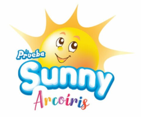 LA PRUEBA SUNNY ARCOIRIS Logo (USPTO, 06/23/2020)