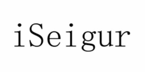 ISEIGUR Logo (USPTO, 07/27/2020)