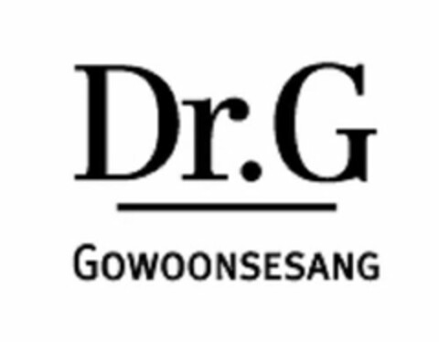 DR.G GOWOONSESANG Logo (USPTO, 28.07.2020)