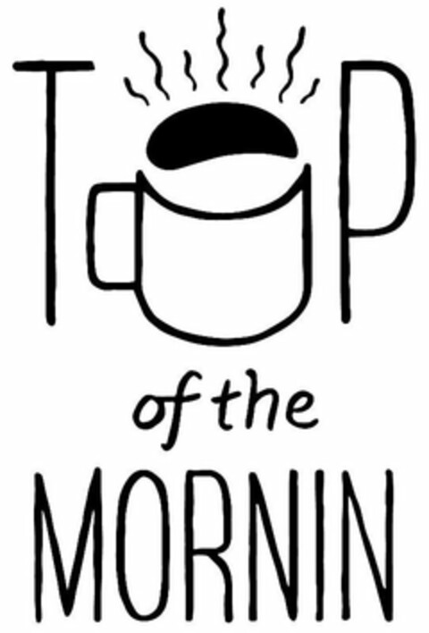 TOP OF THE MORNIN Logo (USPTO, 08/03/2020)