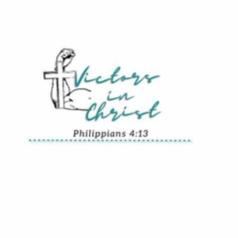 VICTORS IN CHRIST PHILIPPIANS 4:13 Logo (USPTO, 16.09.2020)