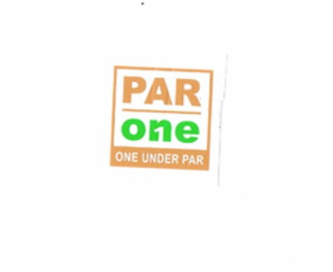 PAR ONE ONE UNDER PAR Logo (USPTO, 01/19/2009)