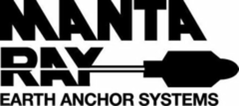 MANTA RAY AND EARTH ANCHOR SYSTEMS Logo (USPTO, 10/27/2009)