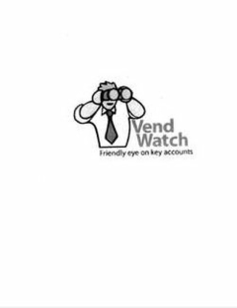 VEND WATCH FRIENDLY EYE ON KEY ACCOUNTS Logo (USPTO, 11/02/2009)