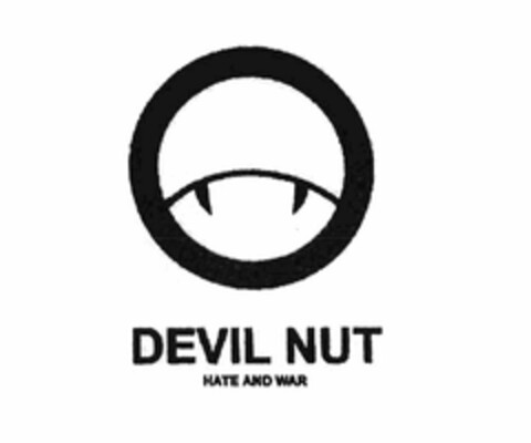 DEVIL NUT HATE AND WAR Logo (USPTO, 30.12.2009)