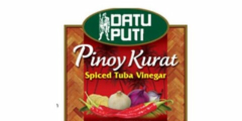 DATU PUTI PINOY KURAT SPICED TUBA VINEGAR Logo (USPTO, 22.07.2010)