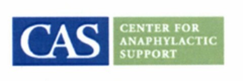 CAS CENTER FOR ANAPHYLACTIC SUPPORT Logo (USPTO, 09.11.2010)