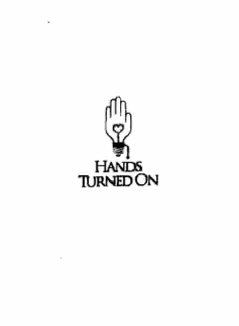 HANDS TURNED ON Logo (USPTO, 28.06.2011)