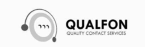 QUALFON QUALITY CONTACT SERVICES Logo (USPTO, 19.07.2011)