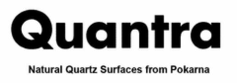 QUANTRA NATURAL QUARTZ SURFACES FROM POKARNA Logo (USPTO, 22.07.2011)