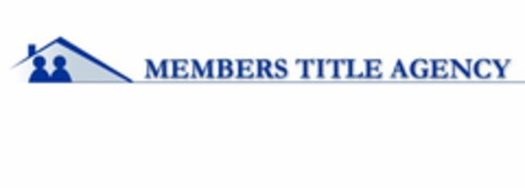 MEMBERS TITLE AGENCY Logo (USPTO, 08/09/2011)