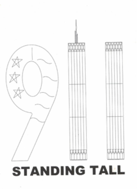 911 STANDING TALL Logo (USPTO, 16.12.2011)