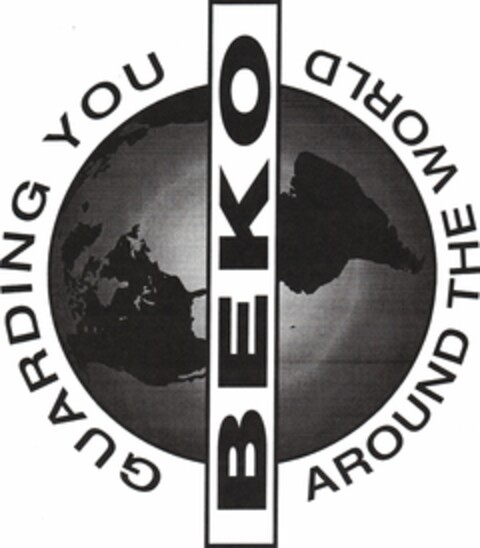 BEKO GUARDING YOU AROUND THE WORLD Logo (USPTO, 03/06/2012)