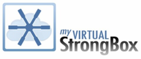 MY VIRTUAL STRONGBOX Logo (USPTO, 23.03.2012)