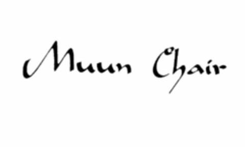 MUUN CHAIR Logo (USPTO, 04/16/2012)