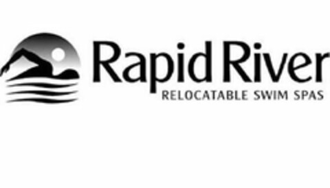 RAPID RIVER RELOCATABLE SWIM SPAS Logo (USPTO, 30.04.2012)