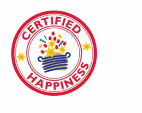 CERTIFIED HAPPINESS Logo (USPTO, 08.05.2012)