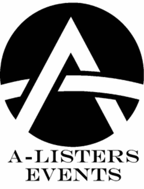 A-LISTERS EVENTS Logo (USPTO, 17.05.2012)