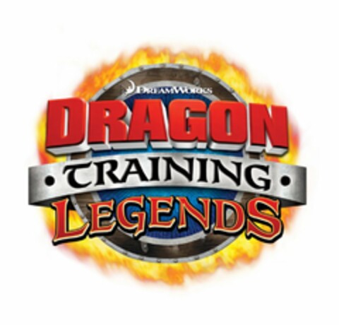 DREAMWORKS DRAGON TRAINING LEGENDS Logo (USPTO, 05/30/2012)