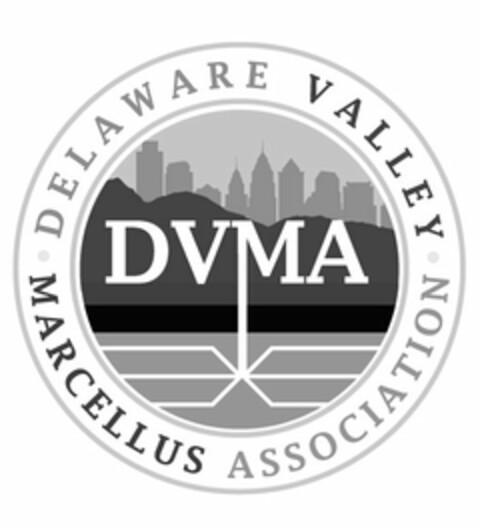 DVMA DELAWARE VALLEY MARCELLUS ASSOCIATION Logo (USPTO, 31.07.2012)