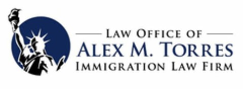 LAW OFFICE OF ALEX M. TORRES IMMIGRATION LAW FIRM Logo (USPTO, 02.08.2012)