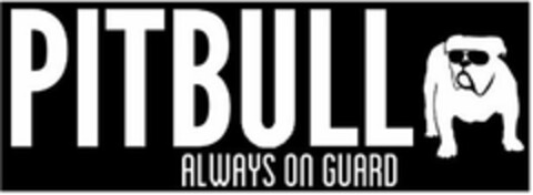 PITBULL ALWAYS ON GUARD Logo (USPTO, 29.05.2013)