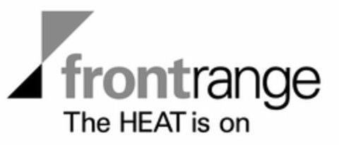 FRONTRANGE THE HEAT IS ON Logo (USPTO, 07/09/2013)