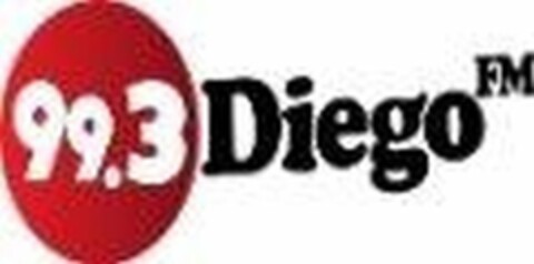 99.3 DIEGO FM Logo (USPTO, 15.08.2013)