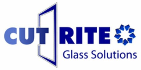 CUT RITE GLASS SOLUTIONS Logo (USPTO, 12/12/2013)