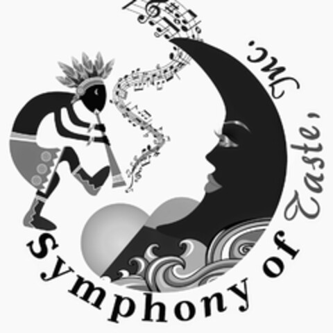 SYMPHONY OF TASTE, INC. Logo (USPTO, 12/09/2014)