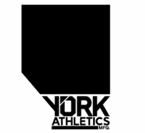 YORK ATHLETICS MFG Logo (USPTO, 26.02.2015)
