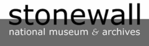 STONEWALL NATIONAL MUSEUM & ARCHIVES Logo (USPTO, 27.03.2015)