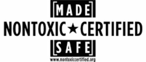 NONTOXIC CERTIFIED MADE SAFE WWW.NONTOXICCERTIFIED.ORG Logo (USPTO, 15.12.2015)