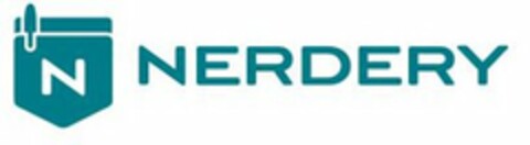 N NERDERY Logo (USPTO, 18.04.2016)
